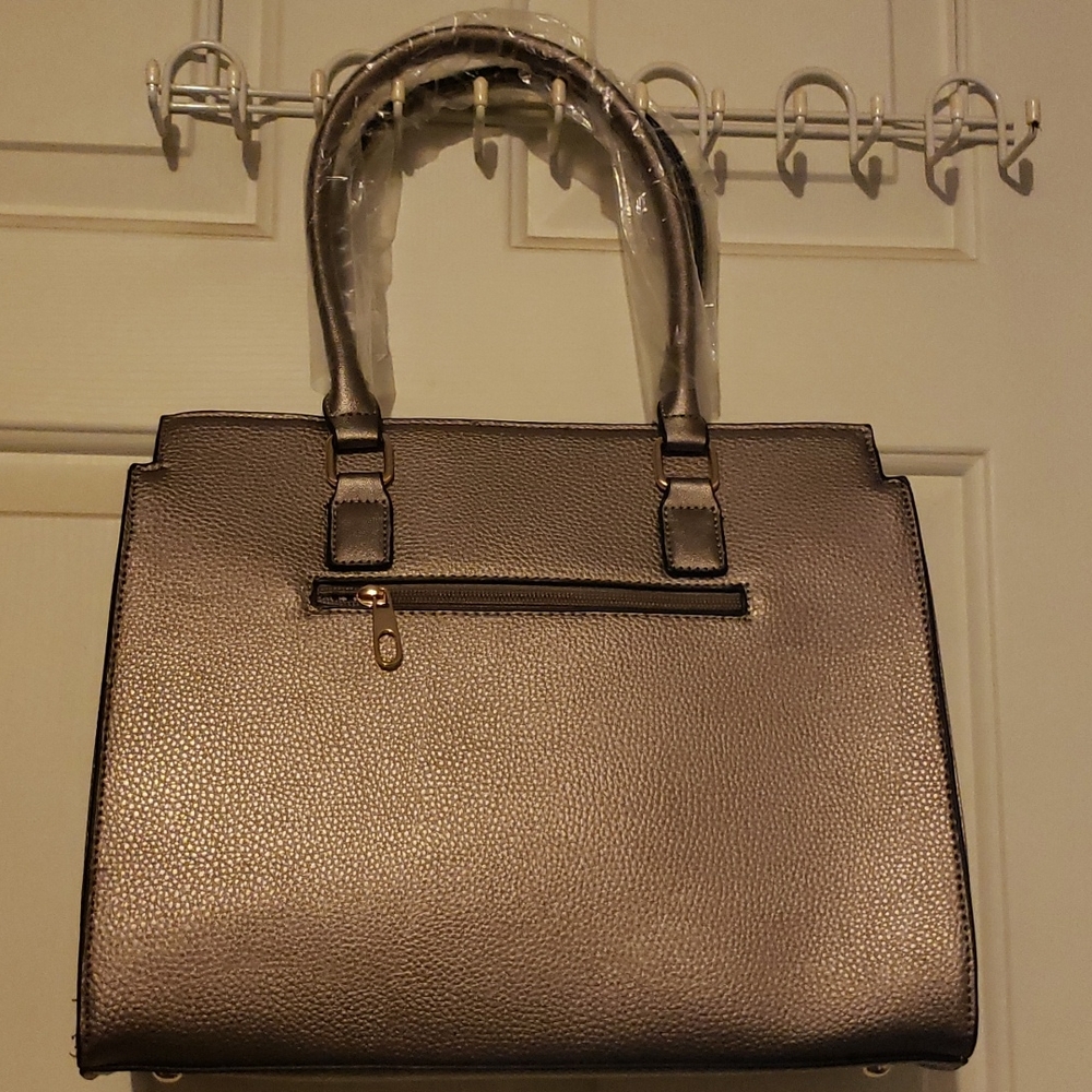 New Pewter Satchel - Picture 4 of 6